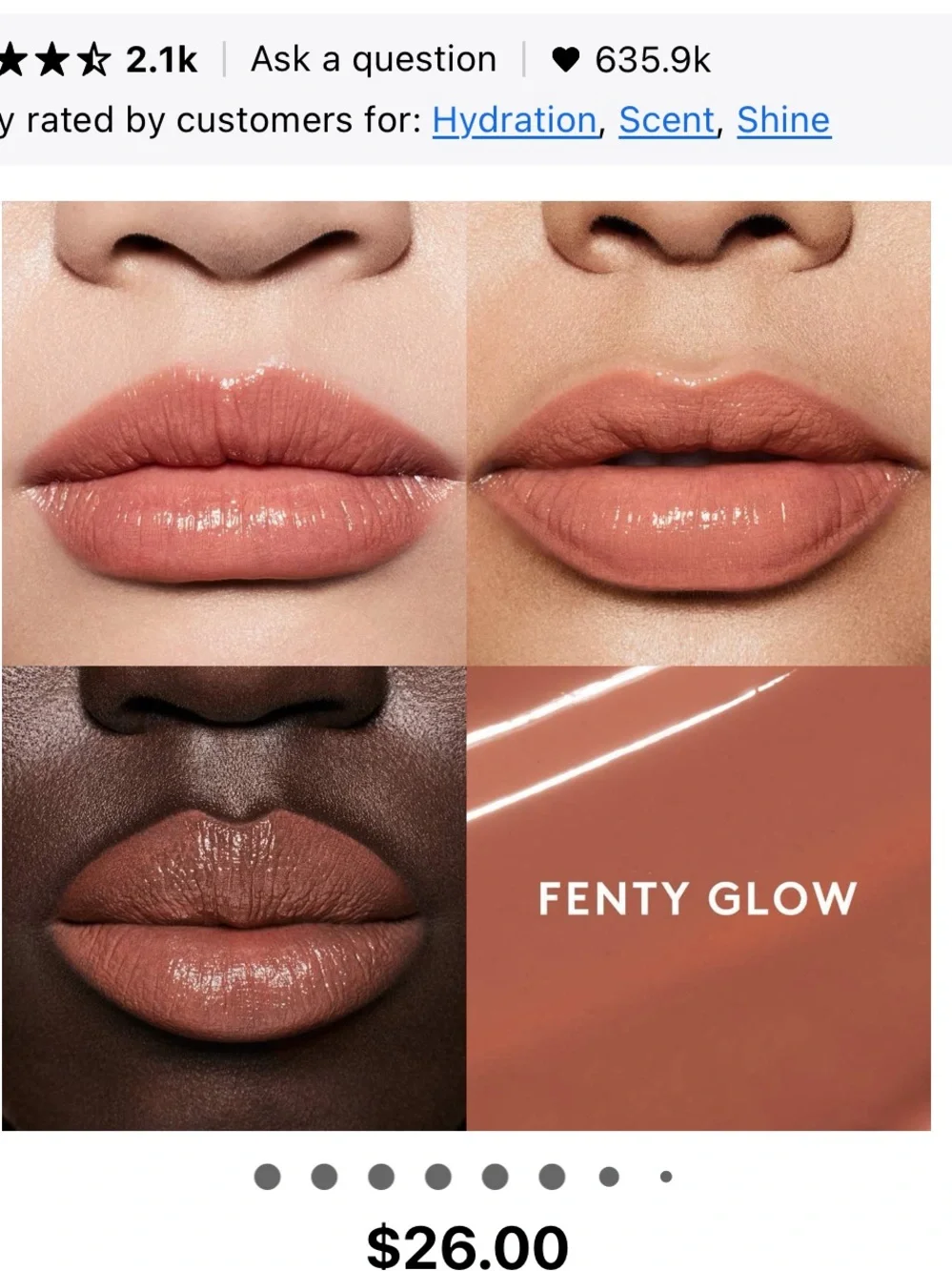 Fenty Beauty Gloss Bomb Stix in Fenty Glow